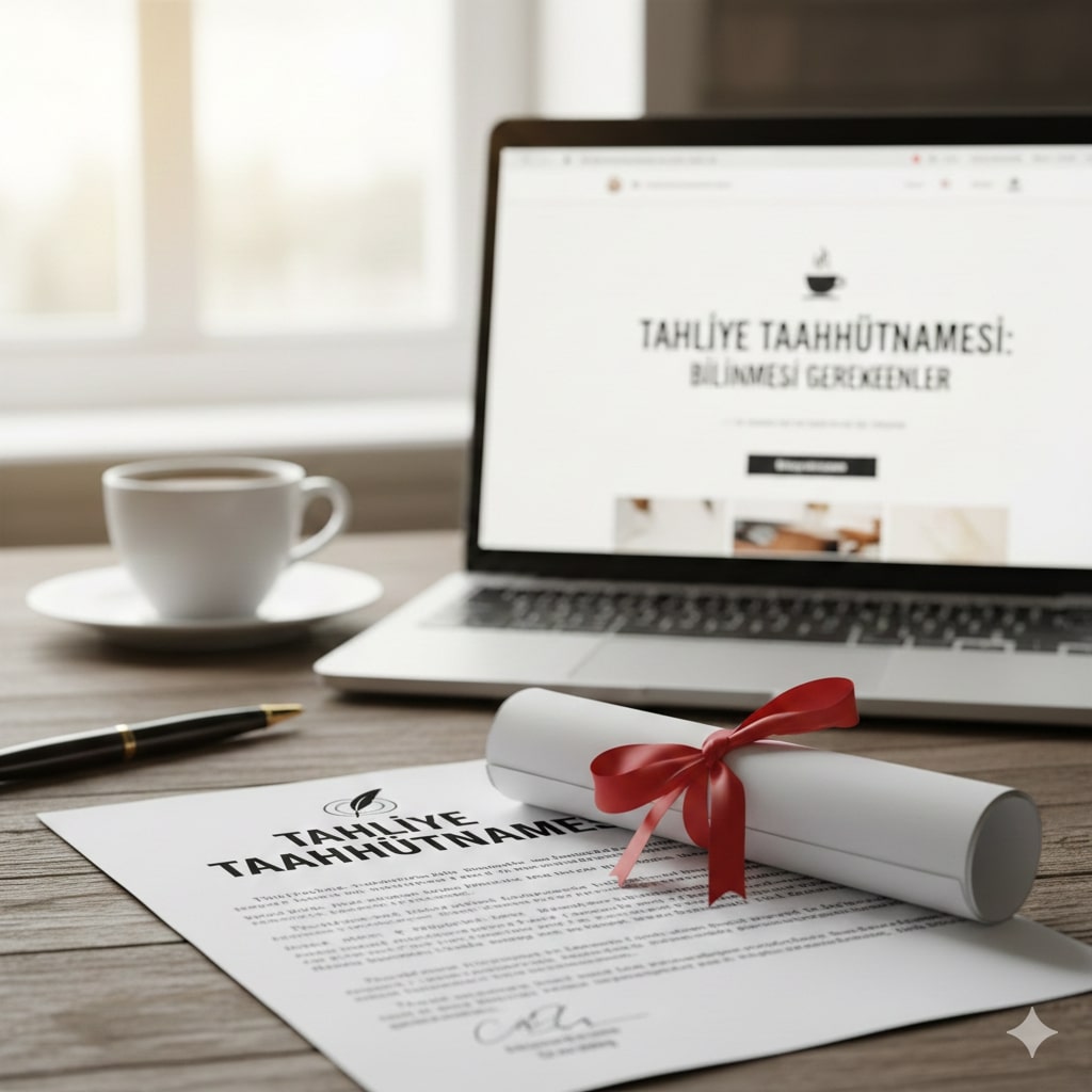 tahliye taahutnamesi nedir